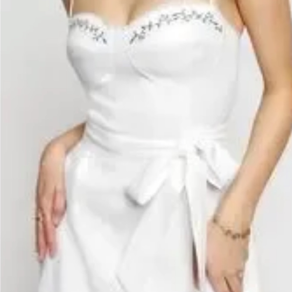 Reformation Kieryn White dress